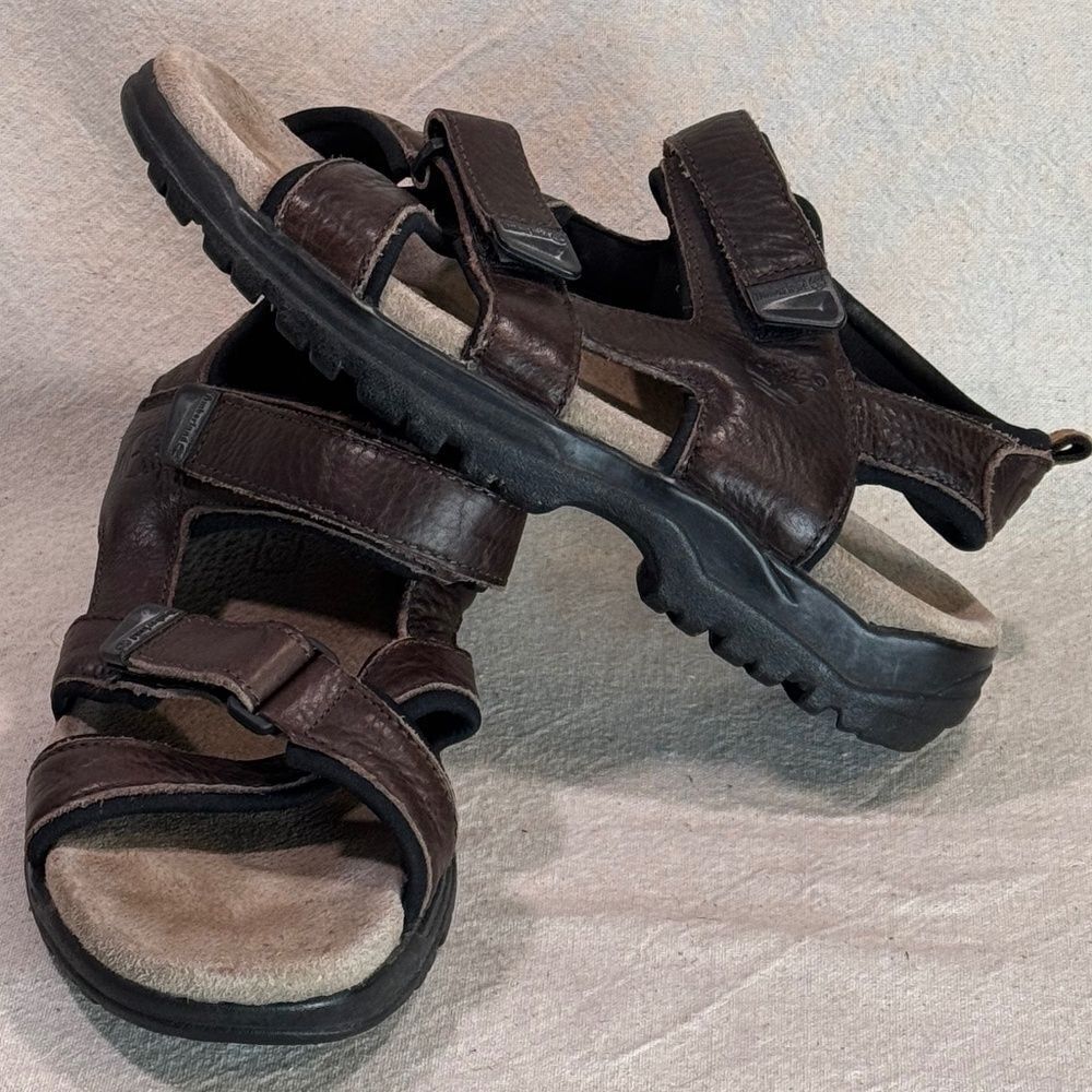 Timberland Sandal Open Toe Hook And Loop Leather … - image 8